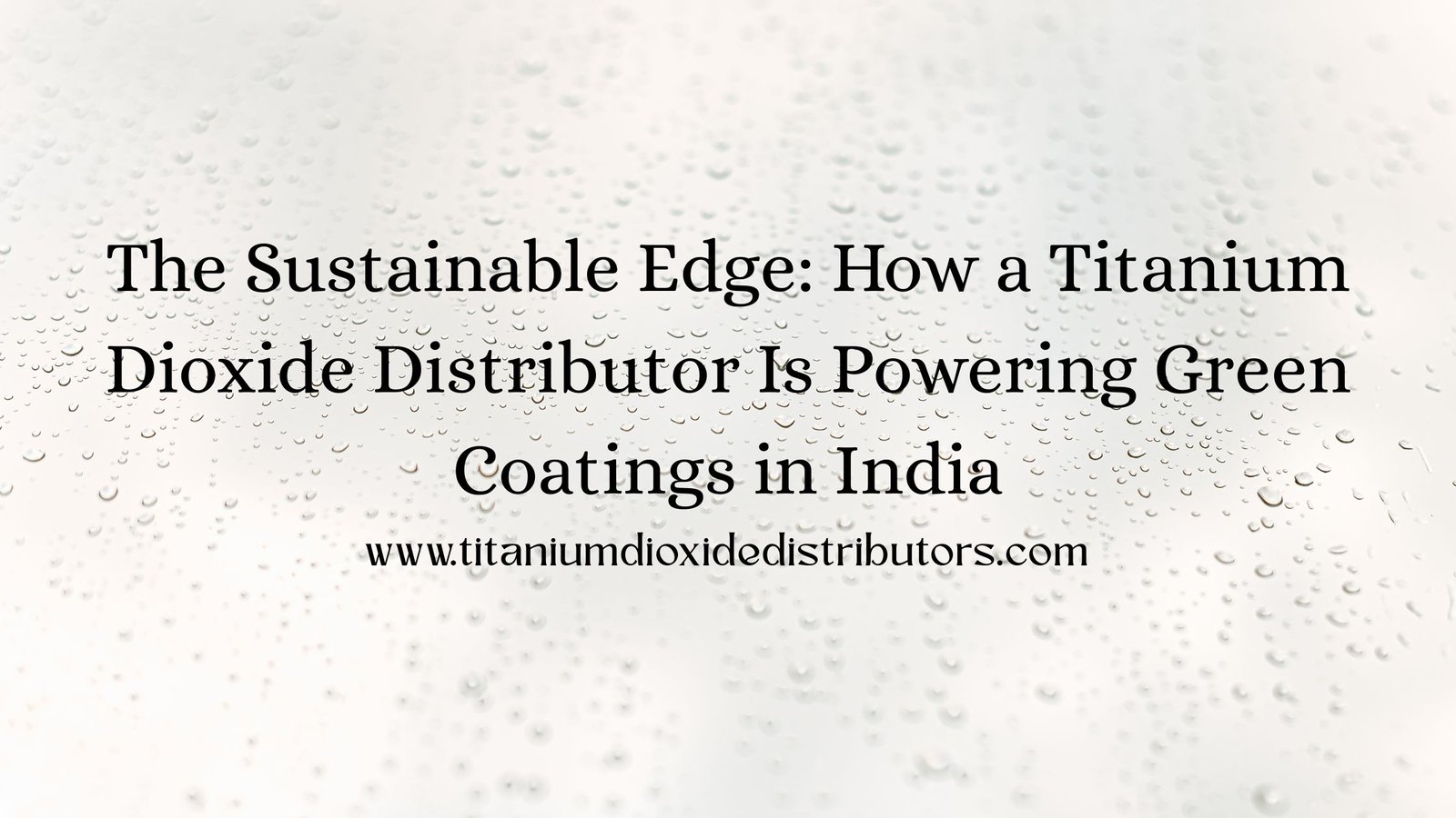 Titanium Dioxide Distributor