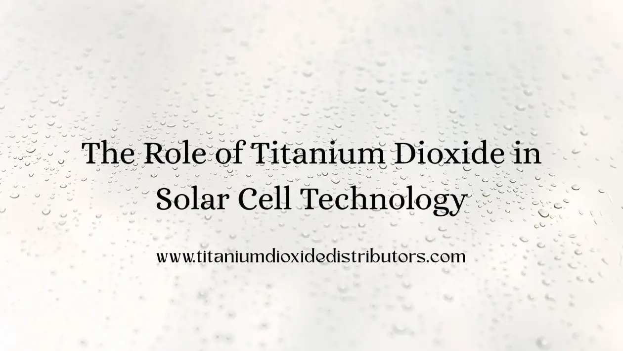 Titanium Dioxide Distributor