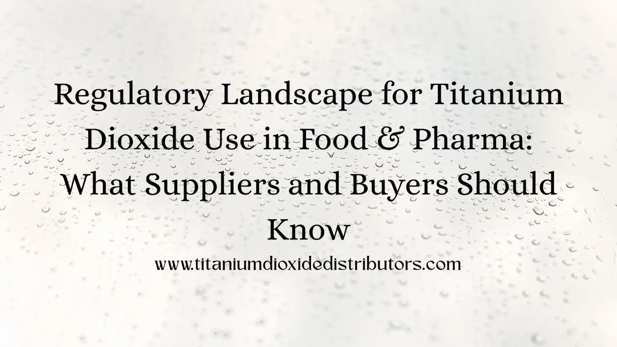 Titanium Dioxide Distributor